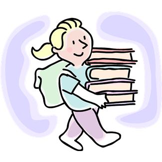 academics,books,girls,people,students,backpacks,stacks